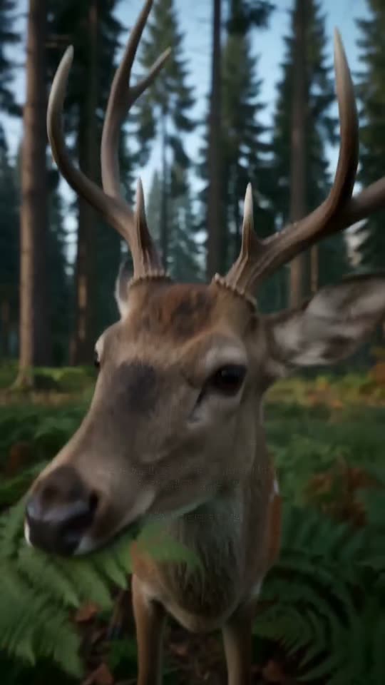 Still from an AI-made ad film